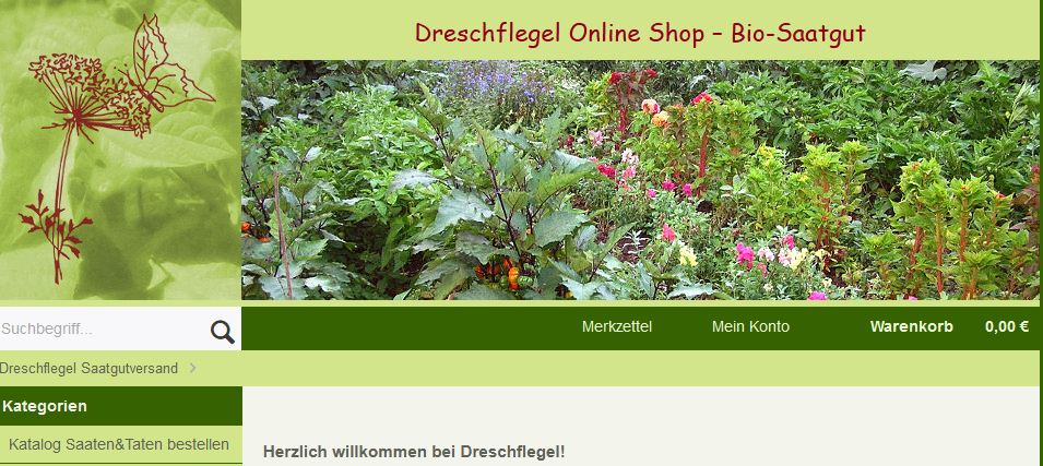 Gartennewsletter - Wichtig beim Saatgutkauf - bersicht von kleinen  Anbietern